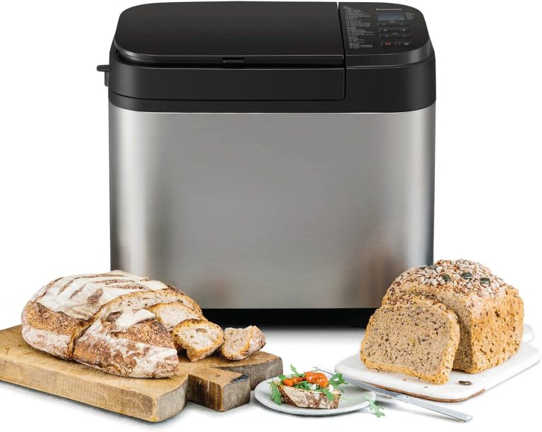 Panasonic SD-YR2550SXE Machine à Pain Auto, Distributeurs de Raisins Secs, de Noix et de Levure, 31 Programmes