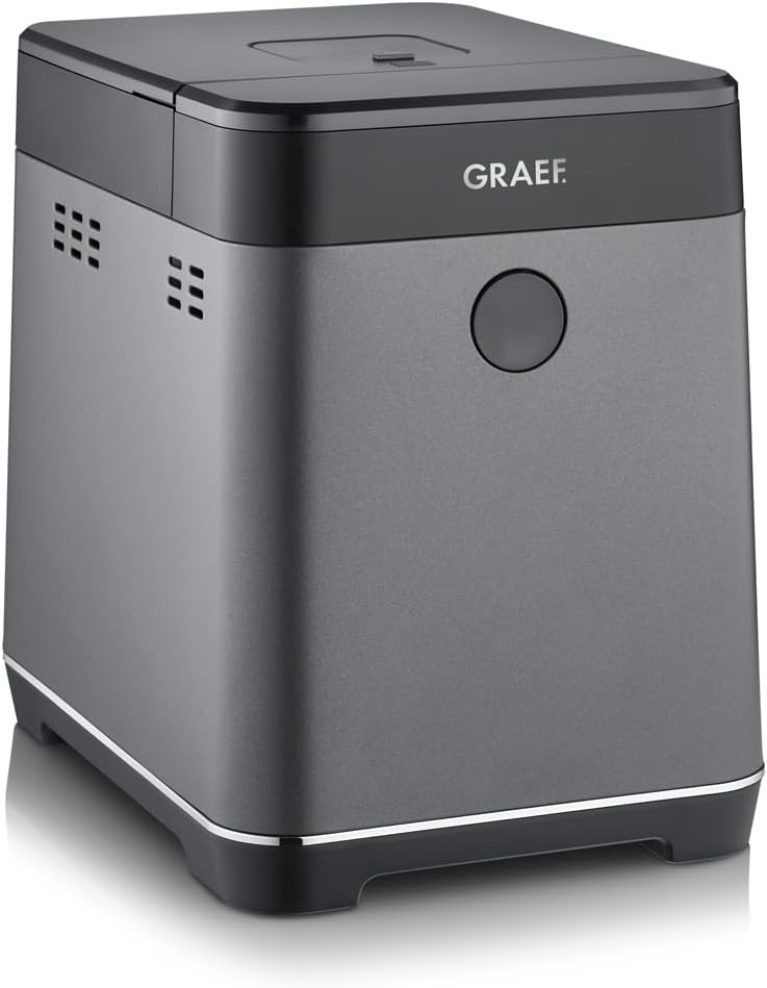 GRAEF Machine à pain BA806, 36 programmes, 500 g ou 750 g, gris fer micacé